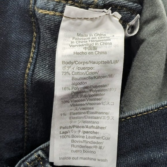 Madewell Roadtripper Stovepipe Jeans Women's Size 27 Petite Blue Stretch Denim - Picture 8 of 13